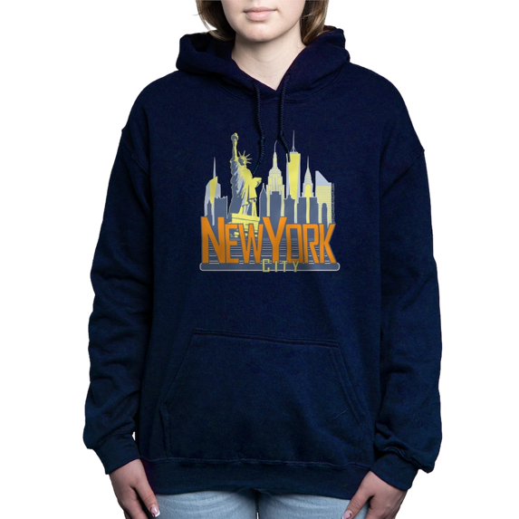 CafePress - NYC Skyline Bold - Pullover Hoodie, Classic & Comfortable Hooded Sweatshirt
