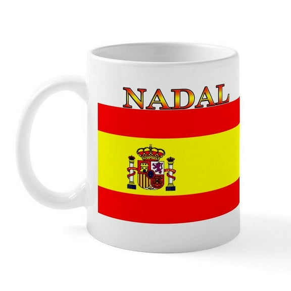 CafePress - Nadal Spain Spanish Flag Mug - 11 oz Ceramic Mug - Novelty Coffee Tea Cup