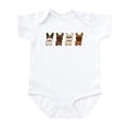 thumbnail image 1 of CafePress - Naked Lineup Infant Bodysuit - Baby Light Bodysuit, Size Newborn - 24 Months, 1 of 4