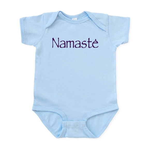CafePress - Namaste In Sacred Purple Infant Bodysuit - Baby Light Bodysuit, Size Newborn - 24 Months