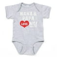 thumbnail image 1 of CafePress - Nana And Papa Love Me - Cute Infant Bodysuit Baby Romper - Size Newborn - 24 Months, 1 of 3