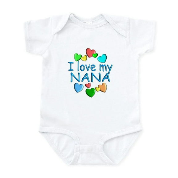 CafePress - Nana Infant Bodysuit - Baby Light Bodysuit, Size Newborn - 24 Months