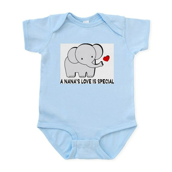 CafePress - Nana Infant Creeper - Baby Light Bodysuit, Size Newborn - 24 Months