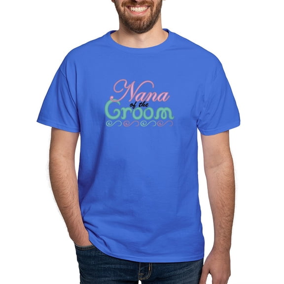 CafePress - Nana Of The Groom Dark T Shirt - Men's Classic Graphic Cotton T-Shirt