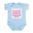 thumbnail image 1 of CafePress - Nana & Pop Pop Wrapped Around Infant Bodysuit - Baby Light Bodysuit, Size Newborn - 24 Months, 1 of 4