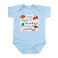 thumbnail image 1 of CafePress - Nana & Poppy's Infant Bodysuit - Baby Light Bodysuit, Size Newborn - 24 Months, 1 of 4