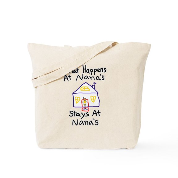 CafePress - Nana's House Tote Bag - Unisex Canvas Tote Bag, Beige, 1-Piece