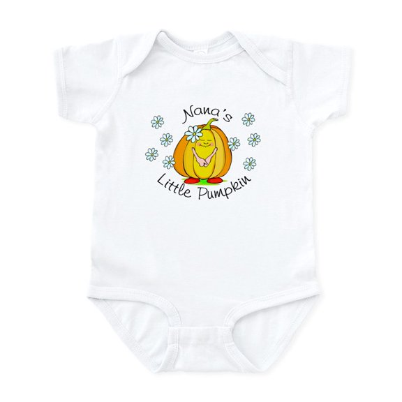 CafePress - Nana's Little Pumpkin Infant Bodysuit - Baby Light Bodysuit, Size Newborn - 24 Months