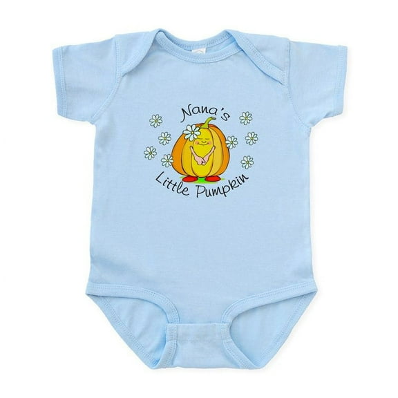 CafePress - Nana's Little Pumpkin Infant Bodysuit - Baby Light Bodysuit, Size Newborn - 24 Months
