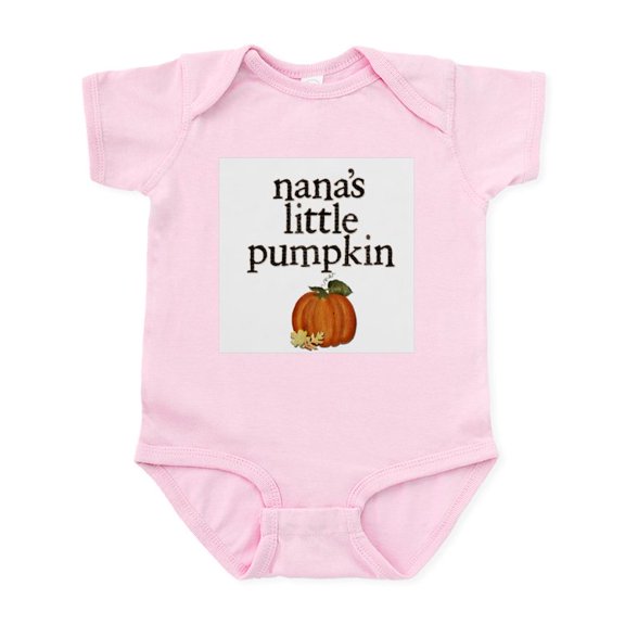 CafePress - Nana's Little Pumpkin Infant Creeper - Baby Light Bodysuit, Size Newborn - 24 Months
