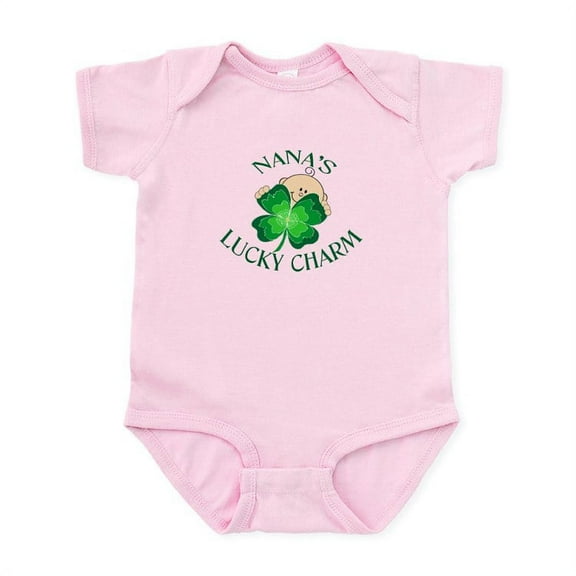 CafePress - Nana's Lucky Charm Infant Bodysuit - Baby Light Bodysuit, Size Newborn - 24 Months