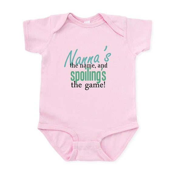 CafePress - Nanna's The Name Infant Bodysuit - Baby Light Bodysuit, Size Newborn - 24 Months