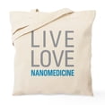 thumbnail image 1 of CafePress - Nanomedicine Tote Bag - Unisex Canvas Tote Bag, Beige, 1-Piece, 1 of 6