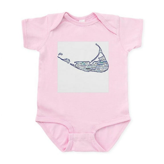 CafePress - Nantucket Infant Bodysuit - Baby Light Bodysuit, Size Newborn - 24 Months