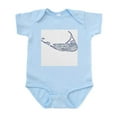 thumbnail image 1 of CafePress - Nantucket Infant Bodysuit - Baby Light Bodysuit, Size Newborn - 24 Months, 1 of 4