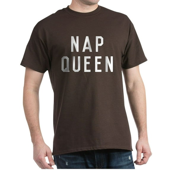 CafePress - Nap Queen Dark T Shirt - 100% Cotton T-Shirt