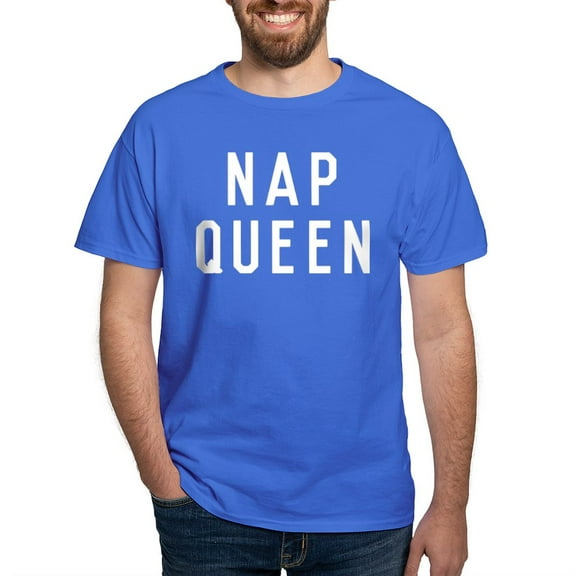 CafePress - Nap Queen Dark T Shirt - Men's Classic Graphic Cotton T-Shirt