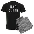 thumbnail image 1 of CafePress - Nap Queen Men's Dark Pajamas - Men's Dark Loose Fit Cotton Pajama Set, 1 of 7