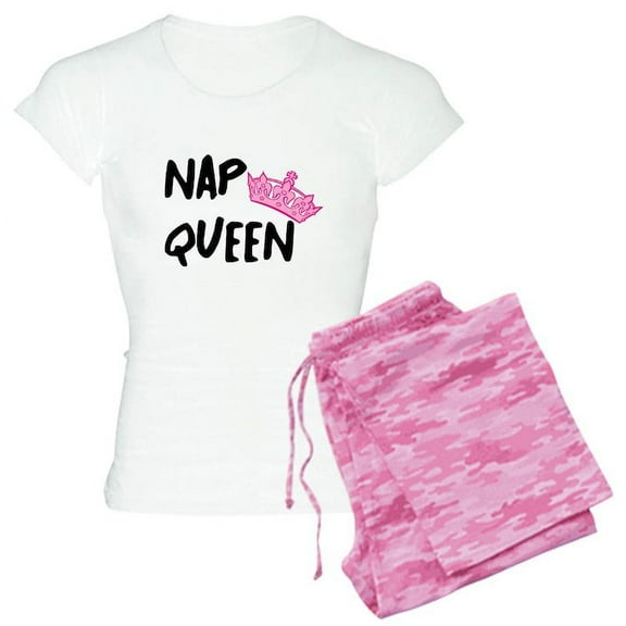 CafePress - Nap Queen - Women's Light Pajamas