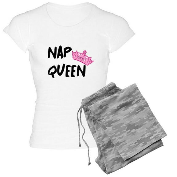 CafePress - Nap Queen - Women's Light Pajamas