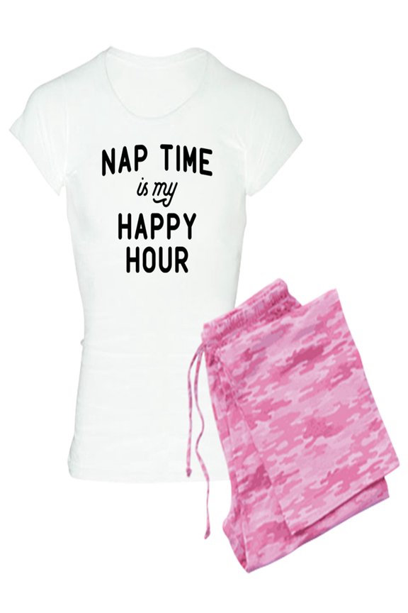 - Nap Time Is My Happy Hour - Women's Light Pajamas