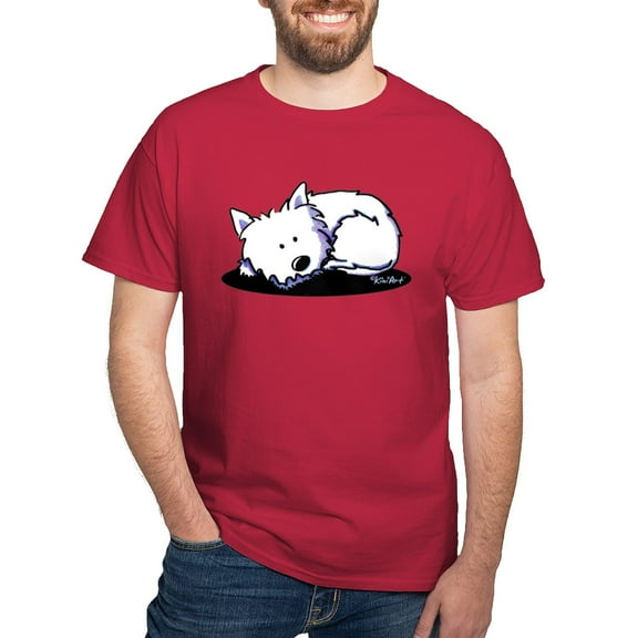 CafePress - Nap Time Westie Dark T Shirt - Men's Classic Graphic Cotton T-Shirt