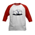 thumbnail image 1 of CafePress - Nap Time Westie Kids Baseball Jersey - Kids Cotton Baseball Jersey, 3/4 Sleeve Shirt, 1 of 4