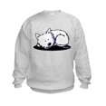 thumbnail image 1 of CafePress - Nap Time Westie Kids Sweatshirt - Kids Sweatshirt, Youth Crew Neck Sweatshirt, 1 of 4