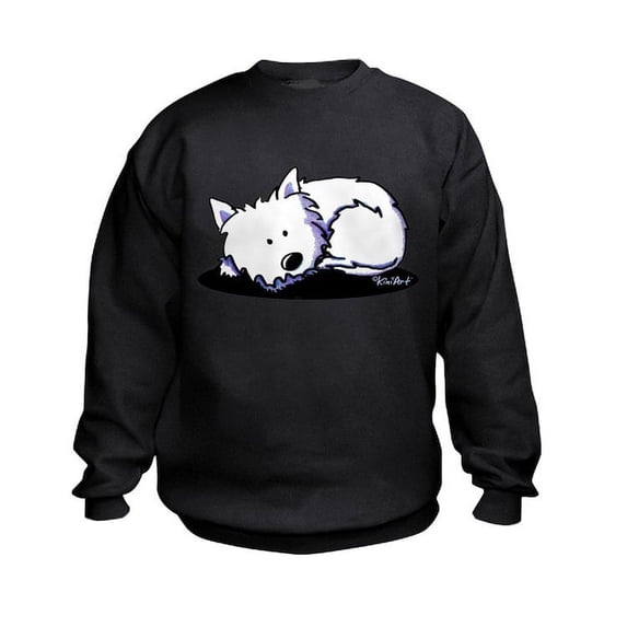 CafePress - Nap Time Westie Kids Sweatshirt - Kids Sweatshirt, Youth Crew Neck Sweatshirt