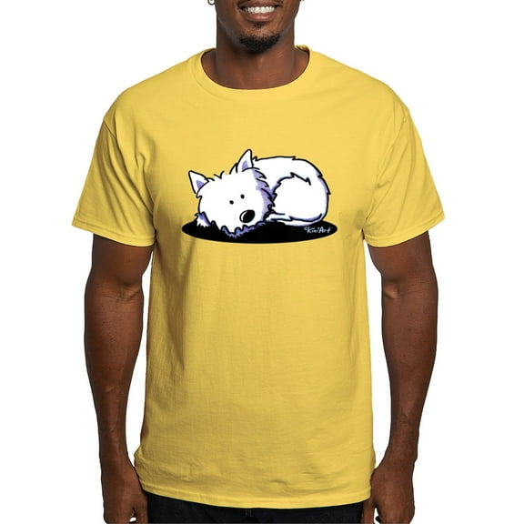 CafePress - Nap Time Westie Light T Shirt - Men's Classic Graphic T-Shirt