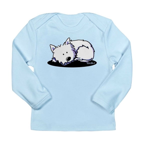 CafePress - Nap Time Westie Long Sleeve Infant T Shirt - Long Sleeve Infant T-Shirt
