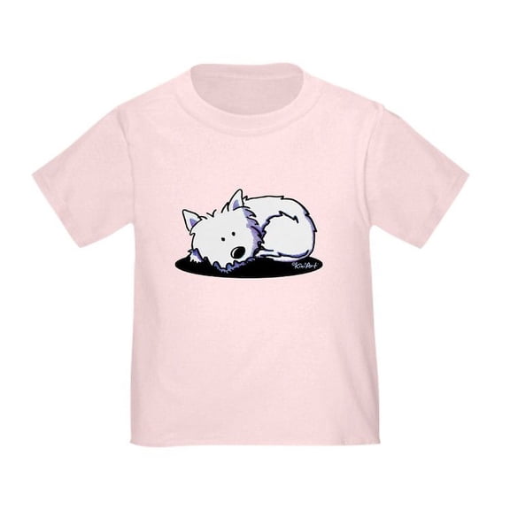CafePress - Nap Time Westie Toddler T Shirt - Cute Toddler T-Shirt, 100% Cotton