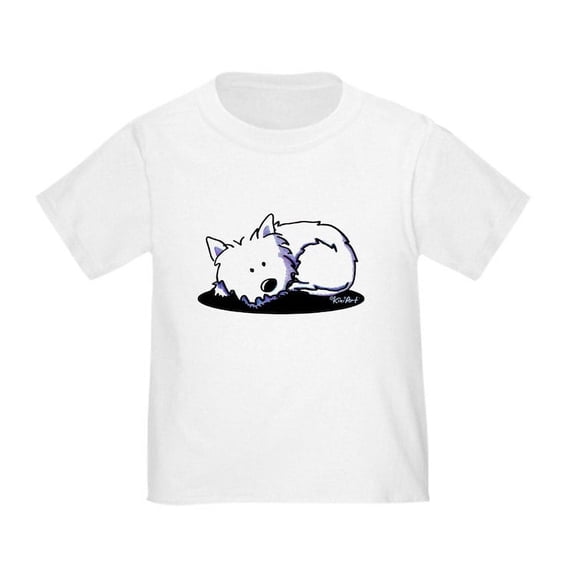 CafePress - Nap Time Westie Toddler T Shirt - Cute Toddler T-Shirt, 100% Cotton