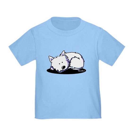 CafePress - Nap Time Westie Toddler T Shirt - Cute Toddler T-Shirt, 100% Cotton