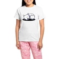 thumbnail image 1 of CafePress - Nap Time Westie Women's Light Pajamas - Women's Short Sleeve Print T-Shirt and Pants Light Cotton Pajama Set, 1 of 7