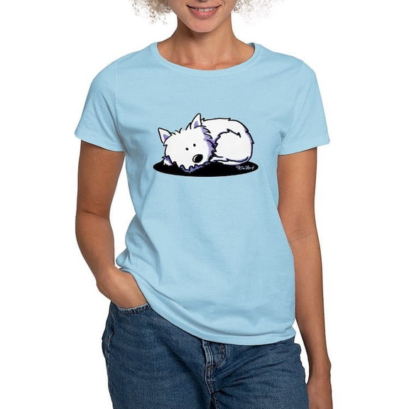 CafePress - Nap Time Westie Women's Light T Shirt - Women's Classic T-Shirt