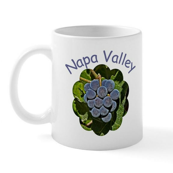 CafePress - Napa Valley Mug - 11 oz Ceramic Mug - Novelty Coffee Tea Cup