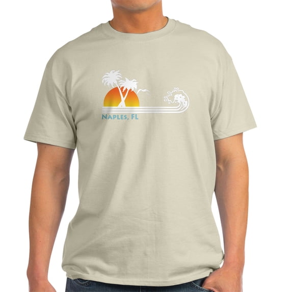 CafePress - Naples FL Dark T Shirt - Light T-Shirt - CP