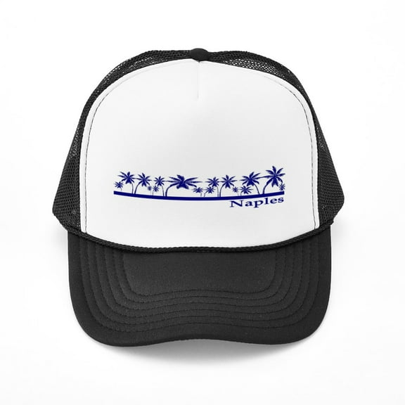 CafePress - Naples, Florida - Adjustable Unisex Printed Trucker Hat with Mesh Back