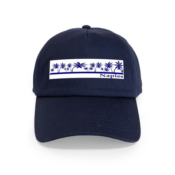 CafePress - Naples, Florida Cap - Adjustable 100% Brushed Unisex Casual Cotton Baseball Cap, Beige, 1