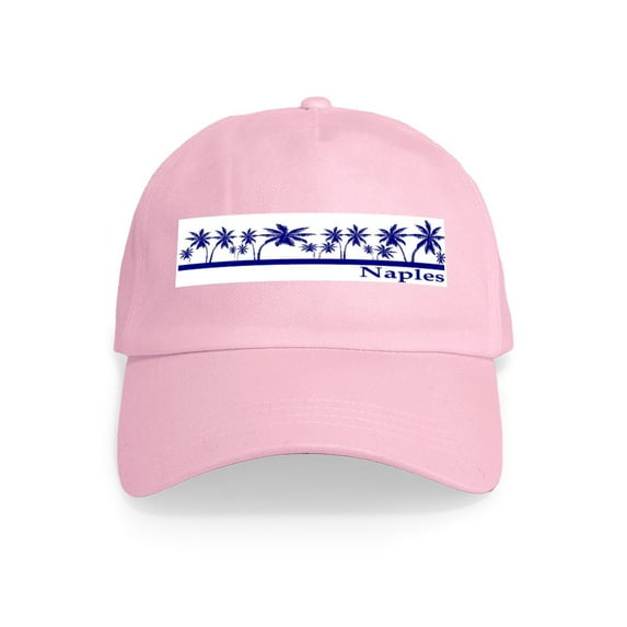 CafePress - Naples, Florida Cap - Adjustable 100% Brushed Unisex Casual Cotton Baseball Cap, Beige, 1