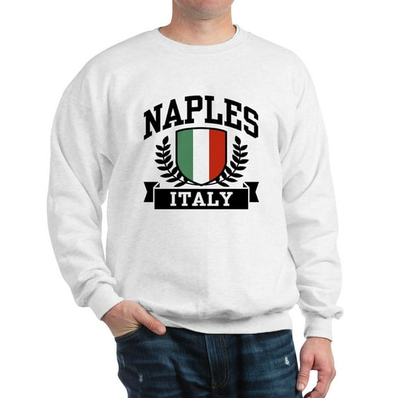CafePress - Naples Italy Sweatshirt - Crew Neck Sweatshirt