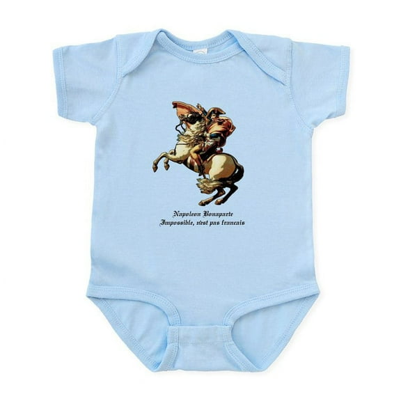 CafePress - Napoleon Infant Bodysuit - Baby Light Bodysuit, Size Newborn - 24 Months