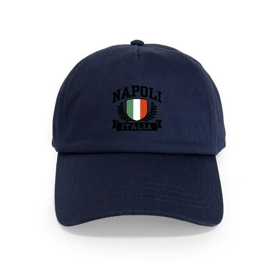 CafePress - Napoli Italia Cap - Adjustable 100% Brushed Unisex Casual Cotton Baseball Cap, Beige, 1