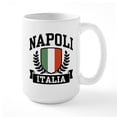 thumbnail image 1 of CafePress - Napoli Italia Large Mug - 15 oz Ceramic Large White Novelty Mug, 1 of 6