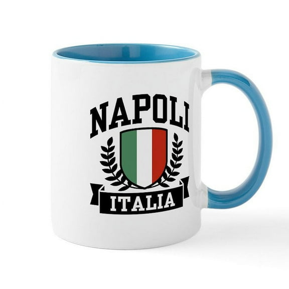 CafePress - Napoli Italia Mug - 11 oz Ceramic Mug - Novelty Coffee Tea Cup