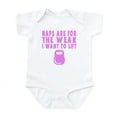 thumbnail image 1 of CafePress - Naps Are For The Weak Body Suit - Baby Light Bodysuit, Size Newborn - 24 Months, 1 of 4