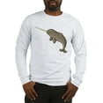 thumbnail image 1 of CafePress - Narwhal Long Sleeve T Shirt - Unisex Cotton Long Sleeve T-Shirt, 1 of 4