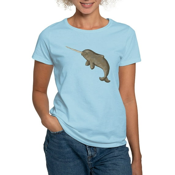 CafePress - Narwhal T Shirt - Women's Classic T-Shirt