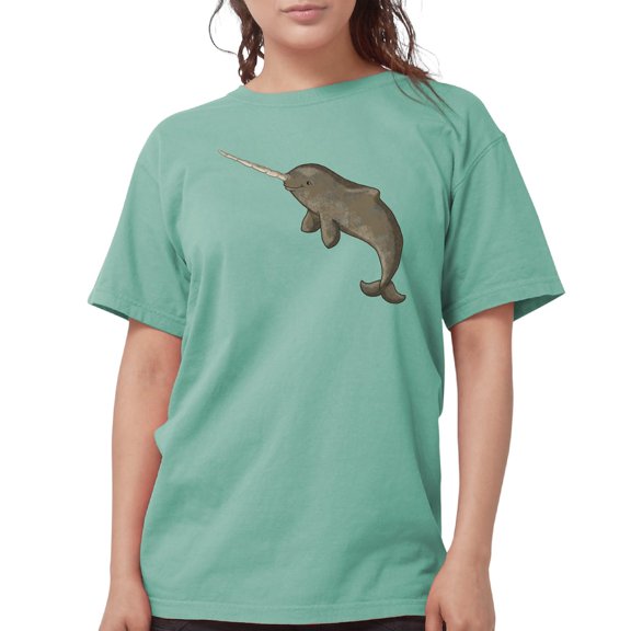CafePress - Narwhal T Shirt - Womens Comfort Colors® Shirt